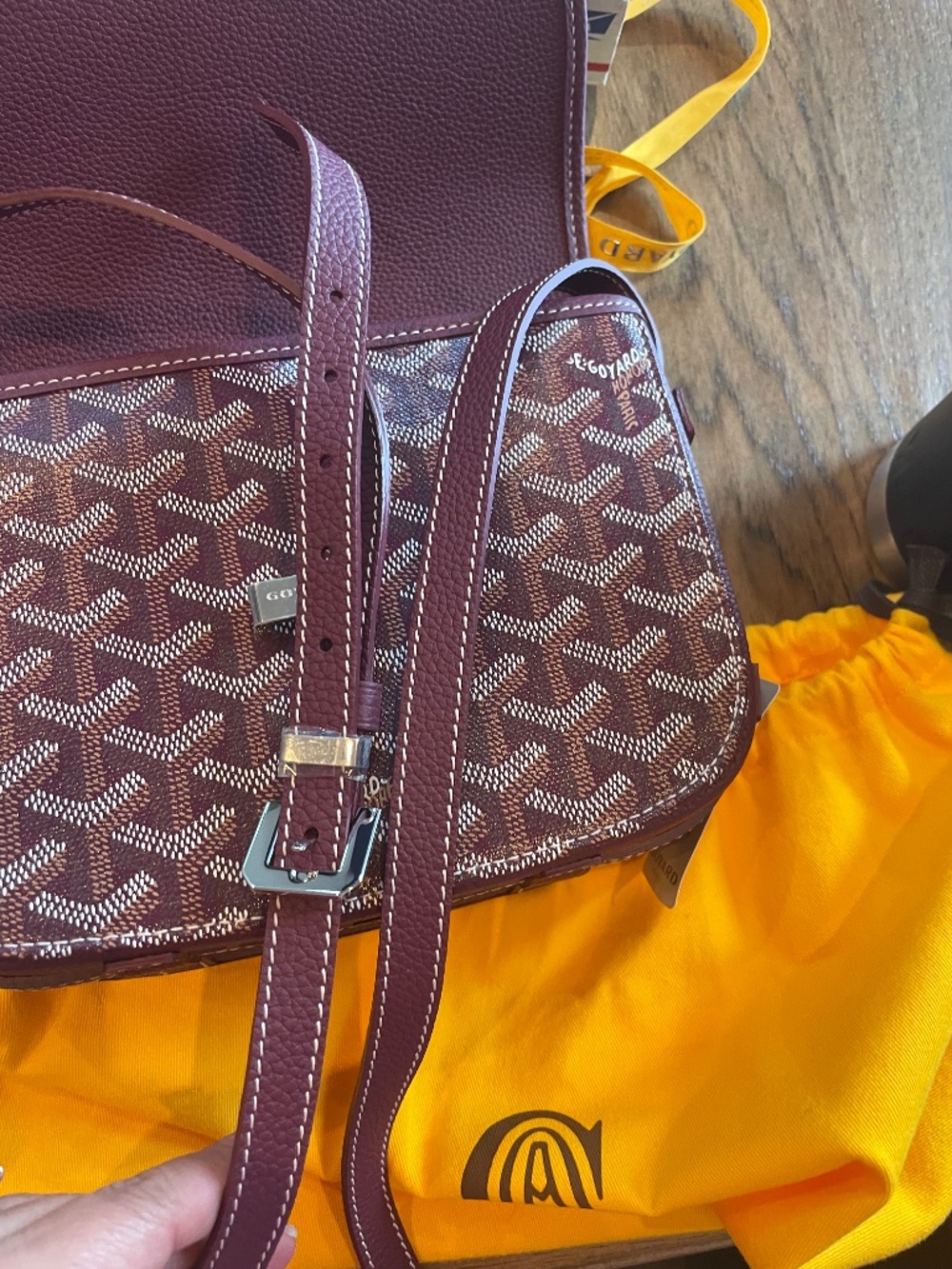 Goyard Belvedere Burgundy PM - NWT - Picture 8 of 10
